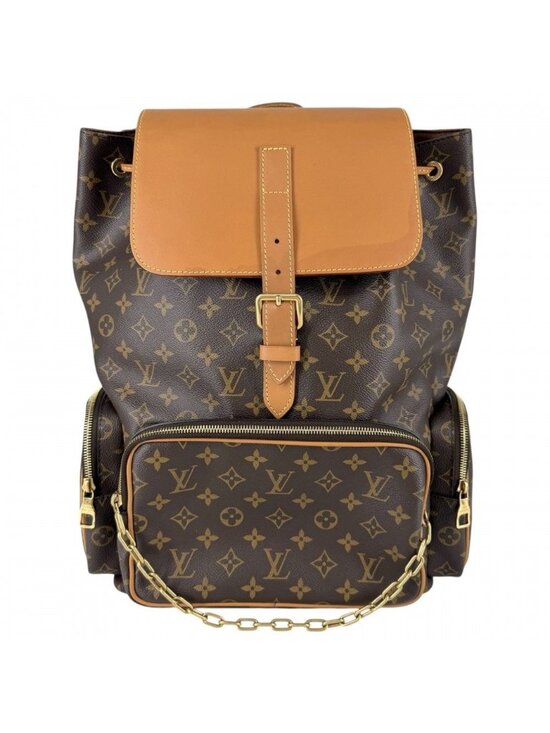 Louis Vuitton Backpack Trio Monogram Canvas Brown Gold main image 6